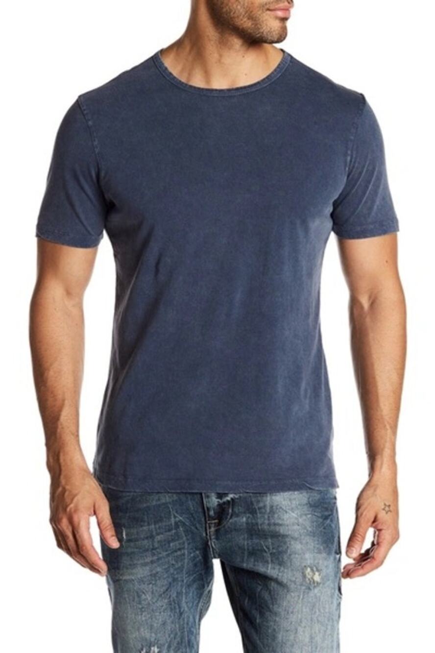 Robert Barakett Marine Blue Kentville Short Sleeve Crewneck T-Shirt Size XL